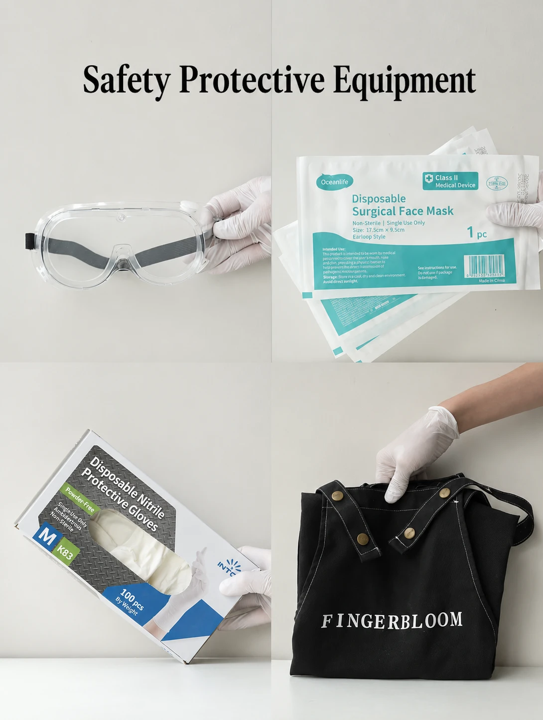 Safety protective equipment for beginner soap making and lye handling